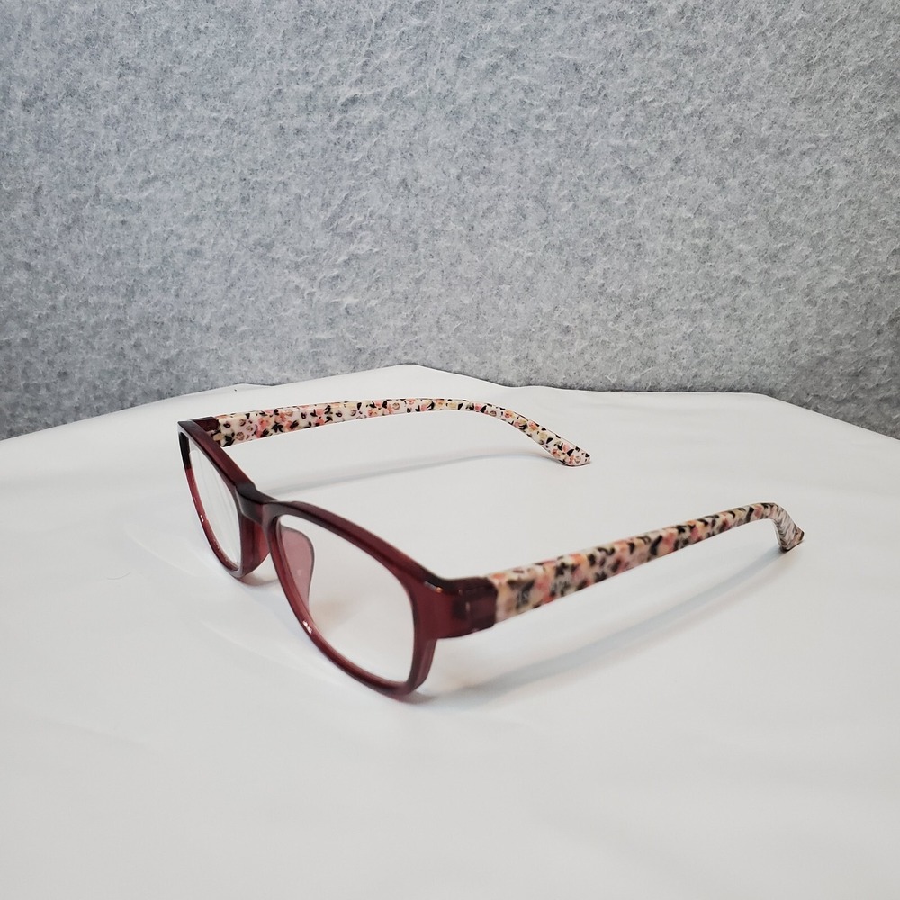 Isaac Mizrahi IM1276R200AS Red Floral Women's Eye Glasses 51-17-132 FRAMES ONLY